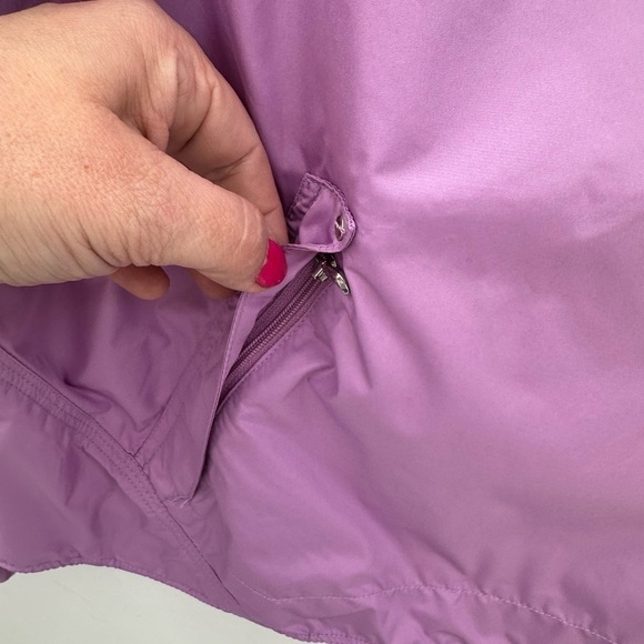 RALPH LAUREN GOLF purple pullover polyester gorpcore half zip windbreaker.  M/L - Picture 3 of 11